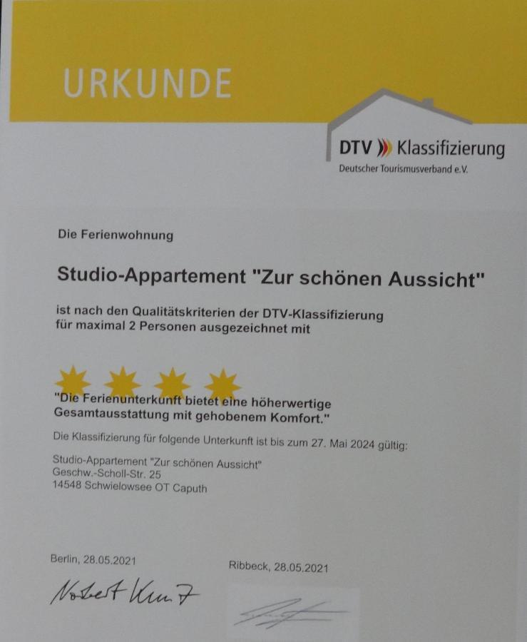 Zur Schönen Aussicht Schwielowsee Exterior foto